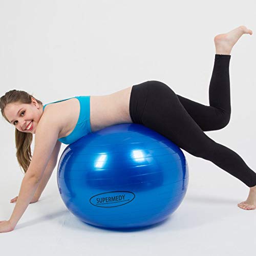 Bola Suíça 75cm para Ginástica Pilates e Fisioterapia Supermedy