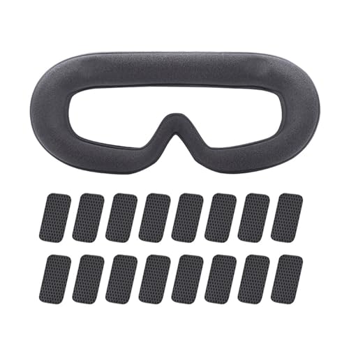 Acolchado de espuma para gafas, 2 almohadillas de repuesto para ojos, almohadillas suaves para la cara, placas frontales para gafas Avata 2
