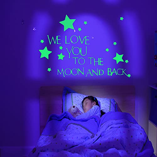 Autocollant Fluorescent Étoiles Étoiles Lumineuses Autocollantes Stickers Muraux Fluorescents Lumineuses Stickers Étoiles Stickers Lumineux pour Chambre à Coucher Salon Chambre D'enfants 1 Pièce Cover
