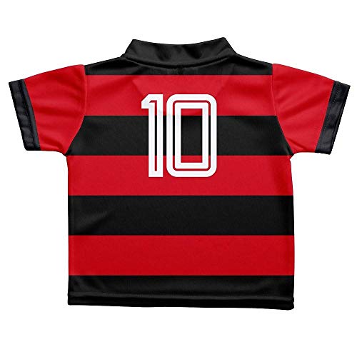 Camiseta Bebê Flamengo Listrada - Torcida Baby