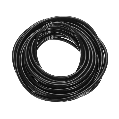 Bande silicone mousse noire 5mm haute densité pour isolation de menuiserie - 5