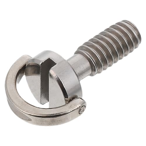 Kisangel Vite di Montaggio in Acciaio Inox per Fotocamera Anello d Piastra per Treppiede Compatibile Dslr e Attrezzatura Video