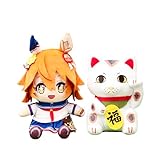 ウマ娘 プリティーダービー[原作版] マチカネフクキタル&にゃーさんポーチ ぬいぐるみ