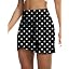 White Polka Dots