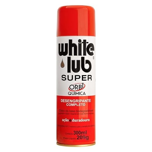 Óleo Desengripante em Spray - White Lub Super - 300ml