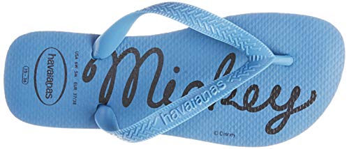 Chinelo Top Disney, Havaianas, Adulto Unissex, Azul Aço, 37/38