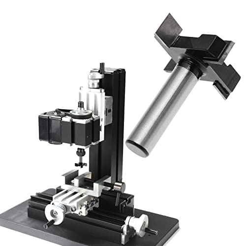 Be In Your Mind Milling Cutter 1/2 Inch Shank 2 Inch Cutting Diameter Slab Flattening Router Bit Planing Bit Woodworking Tool for Solid Wood Compact Plywood Acrylic - Image 3