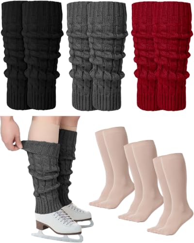 Image of Chuarry 6 Pairs Skating Leg Warmer