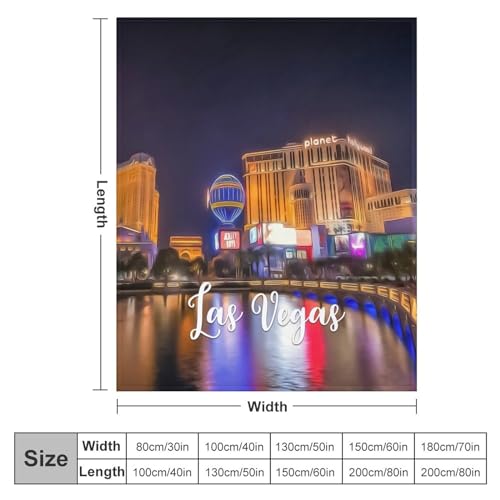 Couverture polaire Las Vegas contre le froid, format compact - 3