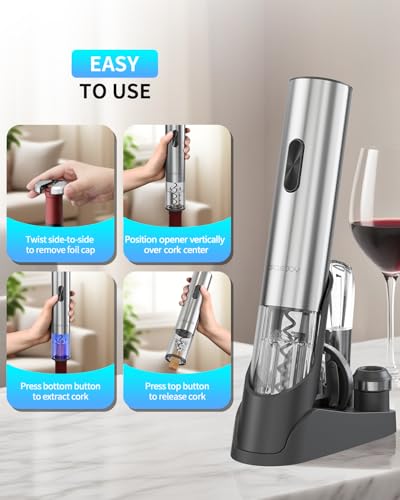 Automatic Wine Bottle Opener and Aerator