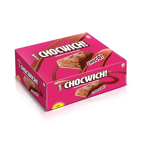 Image of LuvIt. Chocwich Brown Wafer Chocolates | Crunchy & Delicious | Bars (740 g)