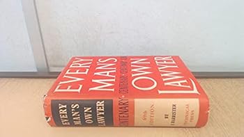 Hardcover Every Man'S Own Lawyer Book