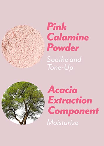 I'm Meme Compact - Tone-Up Pact | With Calamine Powder, Pink Blur Effect, Mattify Skin, Pressed Powder, Gift, 0.35 Oz  #TOP4