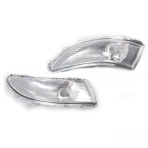 FUSKL Car Mirror Indicator Light for Renault Clio IV 2013-2018, Side Mirror Turn Signal Assemblies Lamp Left Right Replacement Accessories