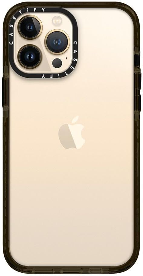 CASETiFY Impact iPhone 13 Pro Max Case [6.6ft Drop Protection] - Clear Black - Image 5