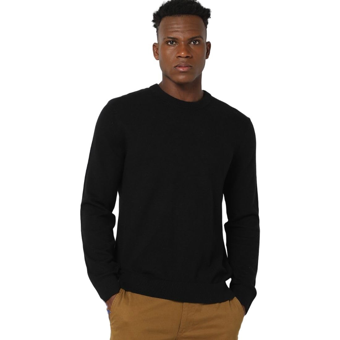 gap Men's Solid Regular Fit Pullover Sweater-picture-16