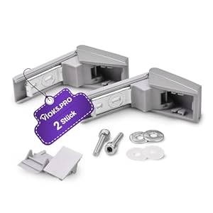 Vioks.pro 2x Kühlschrank Scharniere Ersatz Set