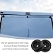 4PCS 2.12 Inch Rubber Bumper Stops Shock-Absorbing,Trailer Ramp Door Rubber Bumpers Pads with 7/16-Inch Screw Hole,Rubbers Bumper Pads for Protecting Truck Cargo Hatch