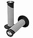 ProTaper Black/Grey Clamp-On Pillow Top Grips Pair for Most 2-Stroke and 4-Stroke Motocross Models 021682