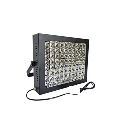 LBNVBC Lámpara de curado de Resina con Reflector UV LED de Alta Intensidad, 395 NM, 405 NM, sin Sombras, for Adhesivo, Aceite Verde, Tinta y Resina.(365nm X 395nm X405nm,800W)