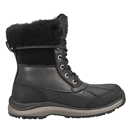 UGG Women's Adirondack Boot Iii Boot, Black/Black, 104