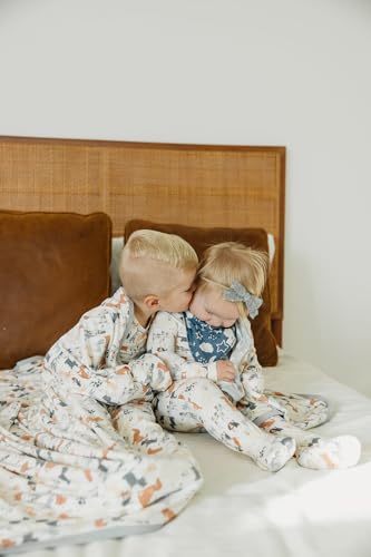 Image of Copper Pearl Jumbo 3-Layer Baby Blanket: Soft Baby Quilts for Boys and Girls | Breathable, Cozy, Toddler Blanket | Baby Quilt for Newborns | 60x72 Premium Material | Rufus