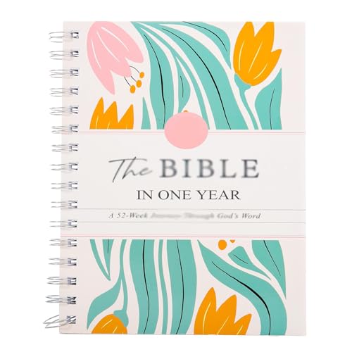 TNHINA The Study the Bible for One Year A 52 Week Study for Women, A Beautiful Year in the Bible Study Guide Daily Devotional Plan & Reflection Journal A Yearlong