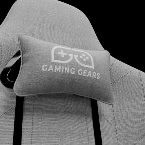 Image of GamingGears Polyurethane Gaming Chair for Gaming, Home Office &Study- Perfect for Work from Home with Head & Lumbar Support,2D Armrest &180 Degree Recline,and Multi Locking Position