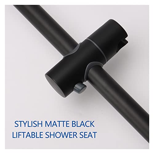 Ensemble de douche en acier inoxydable finition noir mat - 5