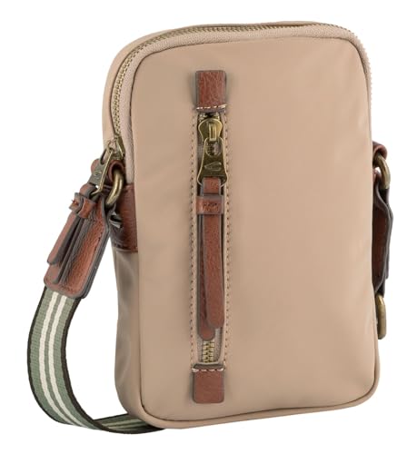 Sac bandoulière camel active Bari sécurisé et léger pour ranger vos affaires