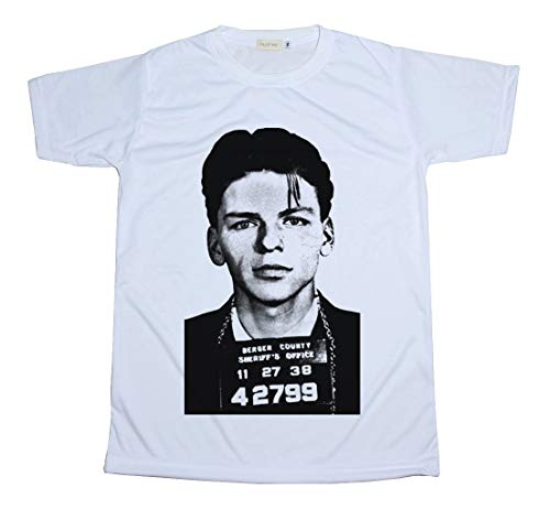 PINCHA Frank Sinatra Unisex Adult White Shirt T-Shirt Men Women Size S M L XL (Medium) PINCHA Frank Sinatra Unisex Adult White Shirt T-Shirt Men Women Size S M L XL (Medium)