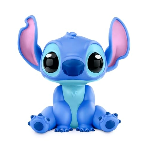 Roma Jensen Br, Roma Brinquedos Boneco Stitch Coleção Minimals, Linha Disney, 15,0 cm, Cor Azul, Feito em Vinil Macio