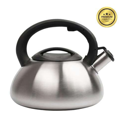 Chaleira Inox 3 Lts Fogão Indução Apito