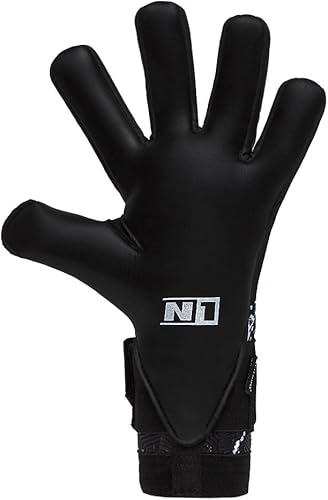 Miniatura 8 de N1 Goalkeeper gloves Zeus UGT+. Guantes de fútbol ultraligeros con corte híbrido roll-negativo y látex alemán UGT+ Palm. Guantes de portero de