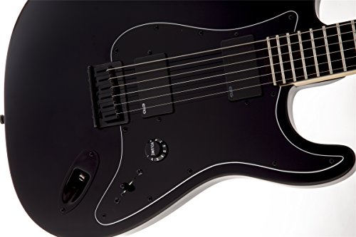 Fender 0114545706 Jim Root Stratocaster Guitocaster Guitare électrique Noir plat - Les Beatles, Paul McCartney, John Lennon, RIngo Starr, George Harrison Fender 0114545706 Jim Root Stratocaster Guitocaster Guitare électrique Noir plat – Image 4