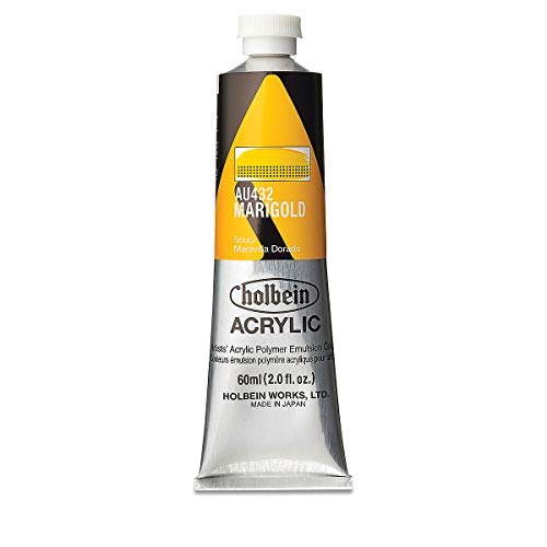 TANGDIAABBCC Holbein Heavy Body Artist Acrylic 60ml Marigold