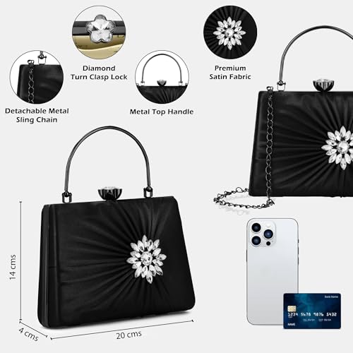 Image of Lavie Women's Ivy Framed Clutch | Ladies Purse Handbag