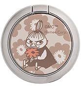 iFace Finger Ring Holder ムーミン スマホリング 薄型 フラットタイプ (リトルミイ/ベージュ)【iPhone/Android対応 360度回転 リングホルダー アイフェ...