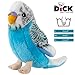 Imagen de Carl Dick Peluche Pájaro, Periquito Azul Felpa