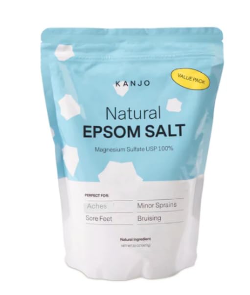 Kanjo Natural Epsom Salt 32 oz