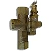 New Gas Air Compressor Unloader Valve Pilot Check Valve Combination 095-125 PSI, TOP Inlet