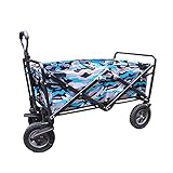 Z-SEAT Handwagen-Camouflage-Serie Haushalts-Allrad-Klapp-Outdoor-Camping-Fischereifahrzeug