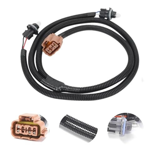 Eschindler Rear Bumper License Plate Light Harness Compatible with Chevrolet Silverado/Sierra 1999-2007 Avalanche 2002-2006, Replacement for 15768809/15764121
