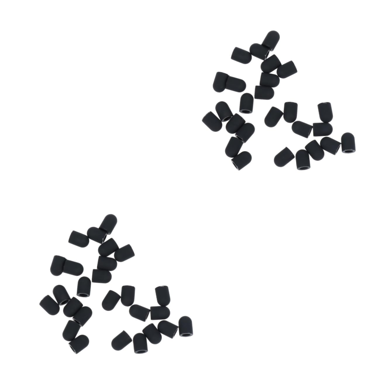 KICHOUSE 60pcs Silicone Tip Replacement Case for Capacitive Stylus Pen Cover for Touchscreen Devices Noise Easy Installation Compatible Tablets and Smartphones Tip