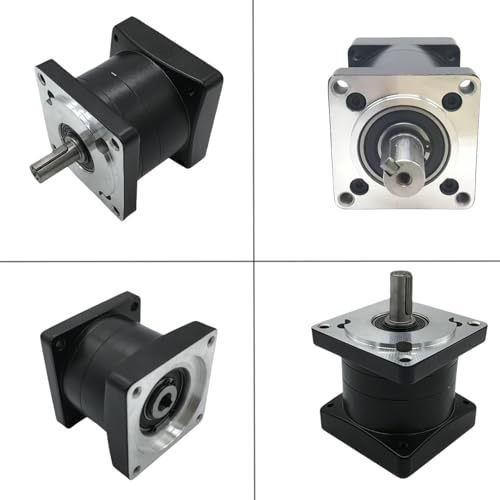 Nema34 Planetengetriebe Übersetzung 5:1 Übersetzungsverhältnis 3000RPM Getriebekopf für 14mm Nema 34 57mm Schrittmotor Getriebekasten zur Motorkraftverstärkung Untersetzungsgetriebe für CNC