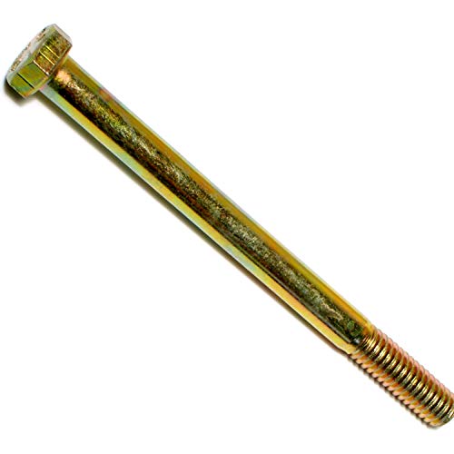 Hard-To-Find Fastener Grade 8 Hex Cap Coarse Large Bolts, Midwest Assortment Refill, Steel Hex Bolts for Construction, Home Improvement , 5/16-18 x 4 - Inch, Pack of 8 by Hard-to-Find Fastener - Used condition - US$13.24
