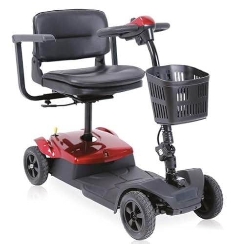 Scooter Elettrico Per Disabili - Ingombro Ridotto - Mobility 200 - Rosso