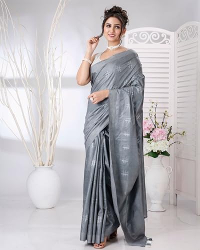 Indiehaat handloom silk saree in katan silk – image 2