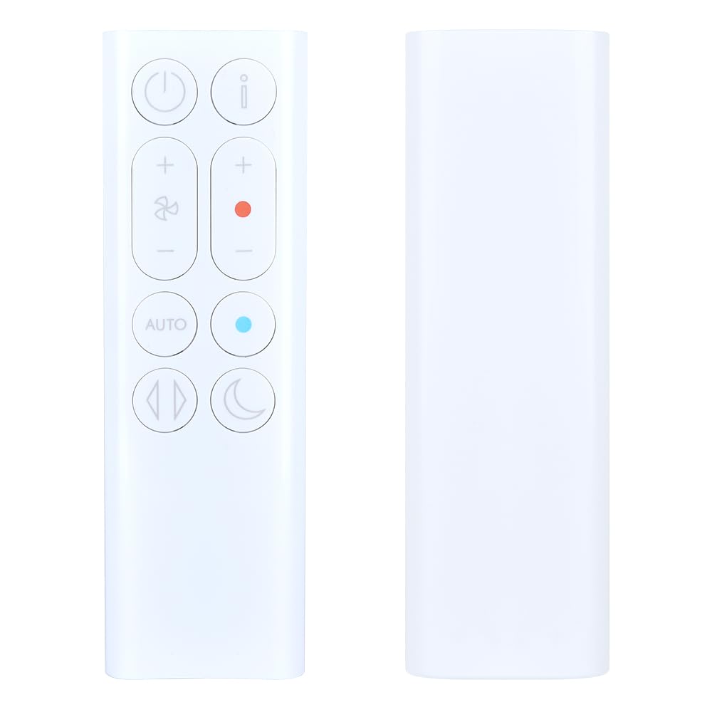 Telecomando di ricambio per termoventilatore Dyson Purifier Hot+Cool Gen 1 HP10, bianco, ventola purificante HP10 (codice articolo 664610-01)