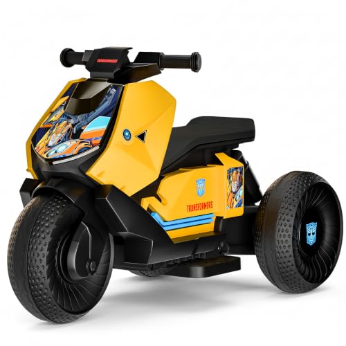 Image of Lifelong Transformers Kids Electric Bike | Rechargeable 6V Battery Kids EV Ride On with Foot Accelerator | Built-in Music with Bluetooth, USB Connectivity | BIS Certified EV Bike for 2-5 Yrs (LLEV999)